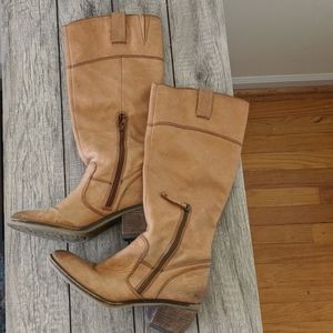 Tan Leather boot